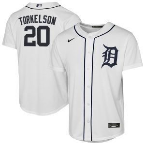 Spencer Torkelson Detroit Tigers Youth Home Replica Player Jersey - White
