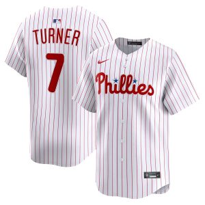 Trea Turner Philadelphia Phillies Home Limited Player Jersey - White