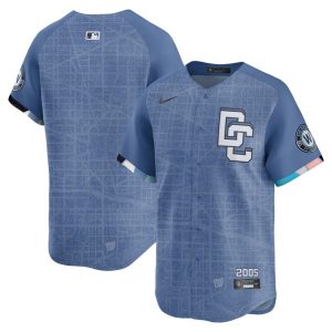 Washington Nationals 2025 City Connect Limited Jersey - Blue
