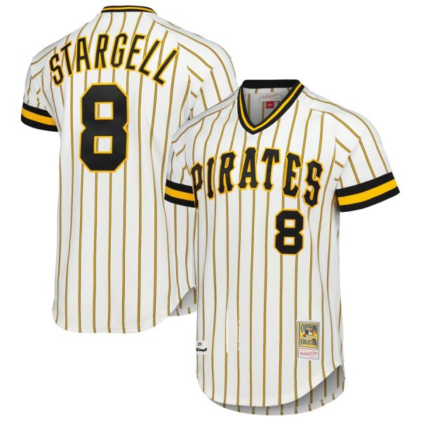 Willie Stargell Pittsburgh Pirates Cooperstown Collection 1979 Jersey - White