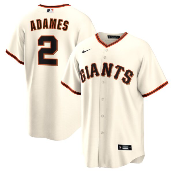 Willy Adames San Francisco Giants 1.0 Replica Jersey - Cream