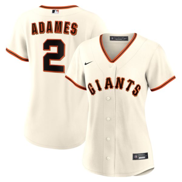 Willy Adames San Francisco Giants Women's Home Replica Jersey - Cream
