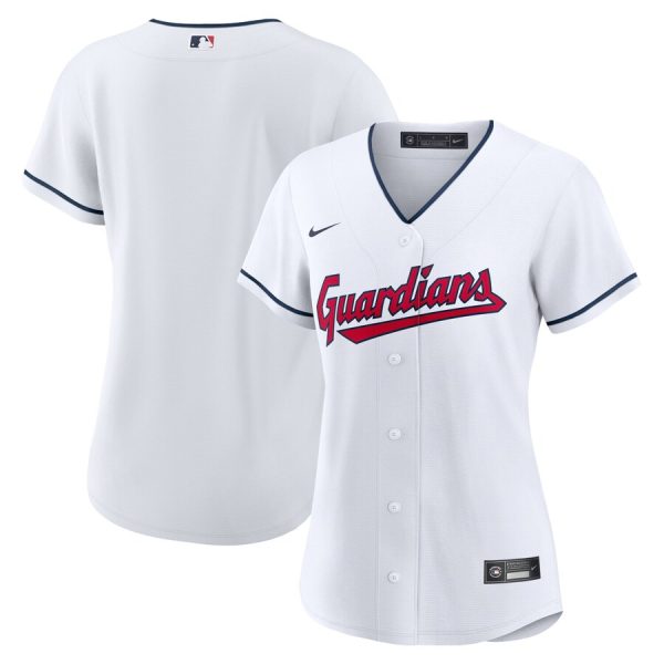 Women's Cleveland Guardians Home Replica Team Jersey - White