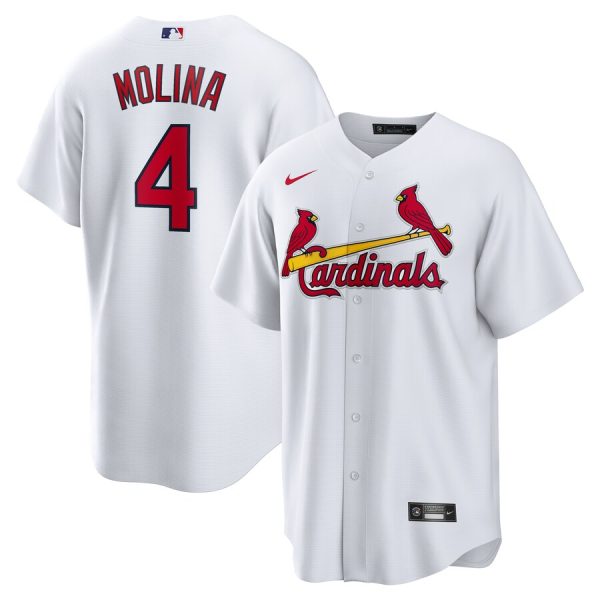 Yadier Molina St. Louis Cardinals Home Replica Retired Player Jersey - White