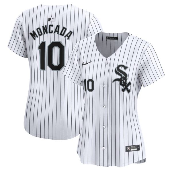 Yoan Moncada Chicago White Sox Women's Home Limited Player Jersey - White