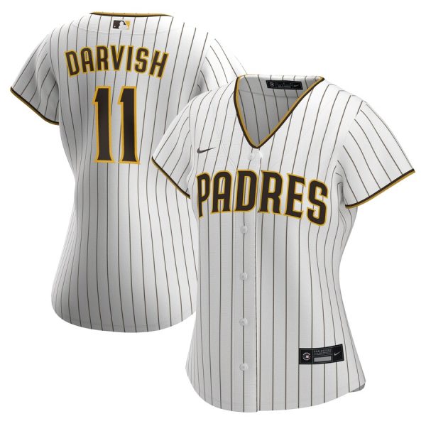 Yu Darvish San Diego Padres Women's Home Replica Jersey - White