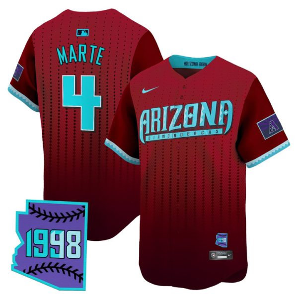 Arizona Diamondbacks 2025 City Connect Vapor Premier Limited Jersey - Red Ketel Marte