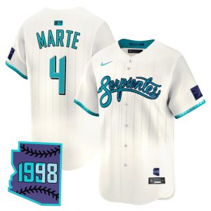 Arizona Diamondbacks 2025 City Connect Vapor Premier Limited Jersey V2 - Cream Ketel Marte
