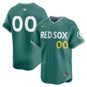 Boston Red Sox 2025 City Connect Vapor Premier Limited Custom Jersey V3 - Custom