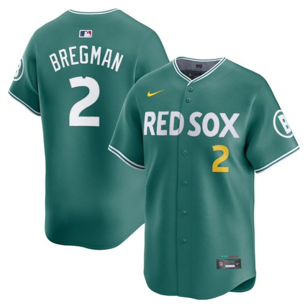 Boston Red Sox 2025 City Connect Vapor Premier Limited Jersey V2 - Alex Bregman