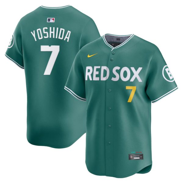 Boston Red Sox 2025 City Connect Vapor Premier Limited Jersey V2 - Masataka Yoshida