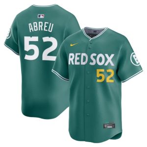 Boston Red Sox 2025 City Connect Vapor Premier Limited Jersey V2 - Wilyer Abreu