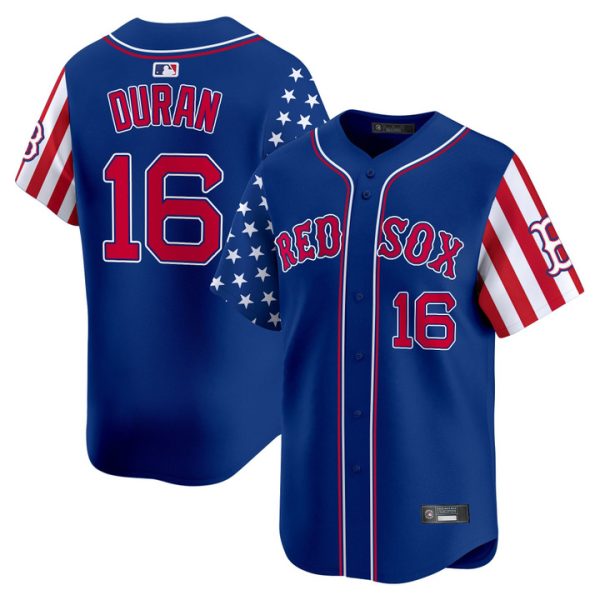 Boston Red Sox 2025 Memorial Day Vapor Premier Limited Jersey - Royal Jarren Duran