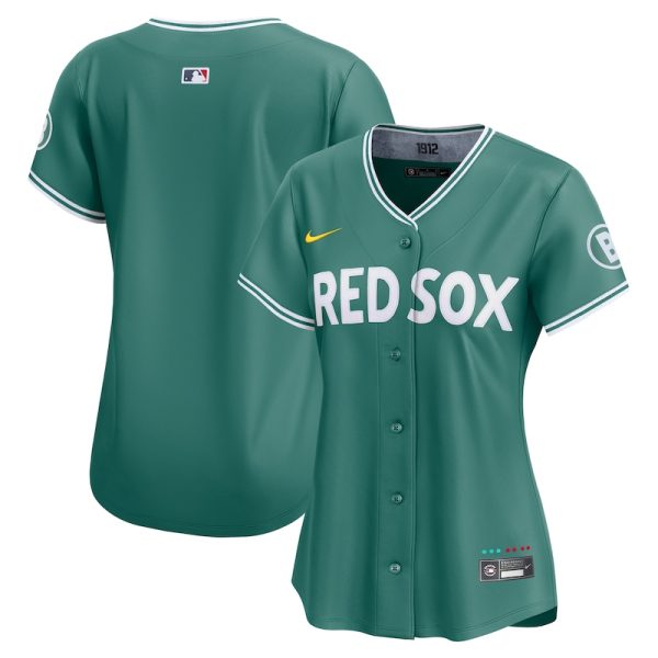 Boston Red Sox Women's 2025 City Connect Limited Jersey - Green
