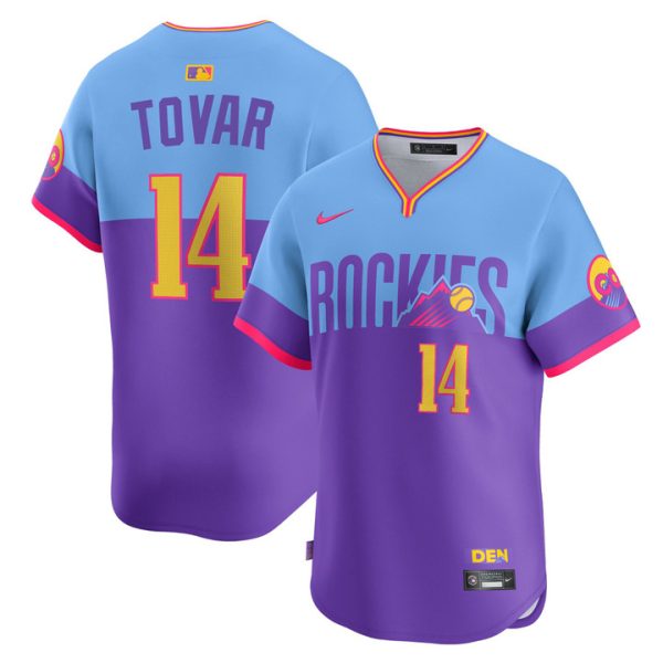 Colorado Rockies 2025 City Connect Vapor Premier Limited Jersey - Ezequiel Tovar
