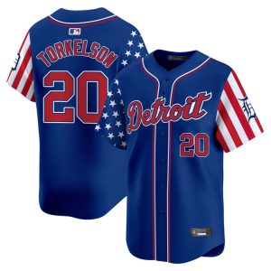 Detroit Tigers 2025 Memorial Day Vapor Premier Limited Jersey - Royal Spencer Torkelson