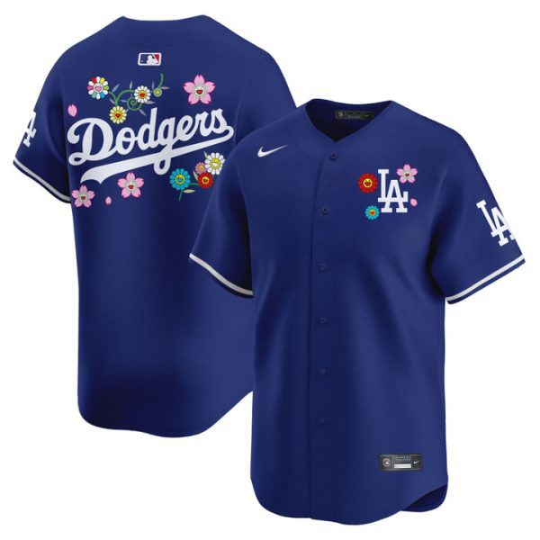 Dodgers x Takashi Murakami 2025 Vapor Premier Limited Jersey - Royal Team