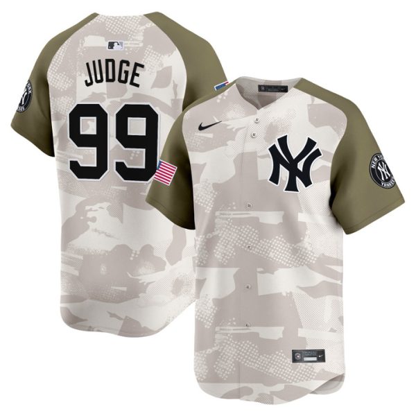 New York Yankees 2025 Armed Forces Day Vapor Premier Limited Jersey - Alternate Aaron Judge