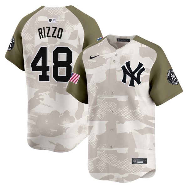New York Yankees 2025 Armed Forces Day Vapor Premier Limited Jersey - Alternate Anthony Rizzo