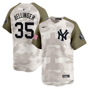 New York Yankees 2025 Armed Forces Day Vapor Premier Limited Jersey - Alternate Cody Bellinger