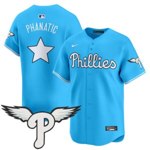 Philadelphia Phillies 2025 Vapor Premier Limited Jersey - Light Blue Phanatic
