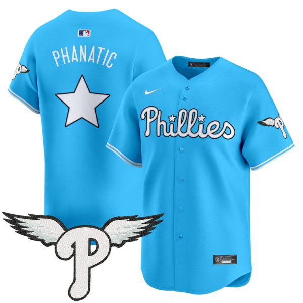 Philadelphia Phillies 2025 Vapor Premier Limited Jersey - Light Blue Phanatic