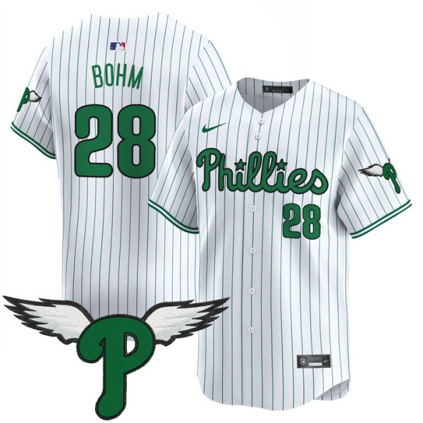 Philadelphia Phillies 2025 Vapor Premier Limited Jersey - Pinstripe Alec Bohm