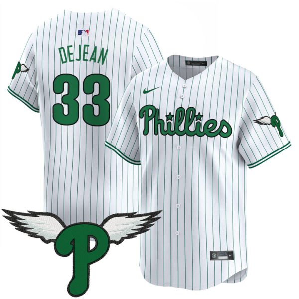 Philadelphia Phillies 2025 Vapor Premier Limited Jersey - Pinstripe Cooper DeJean