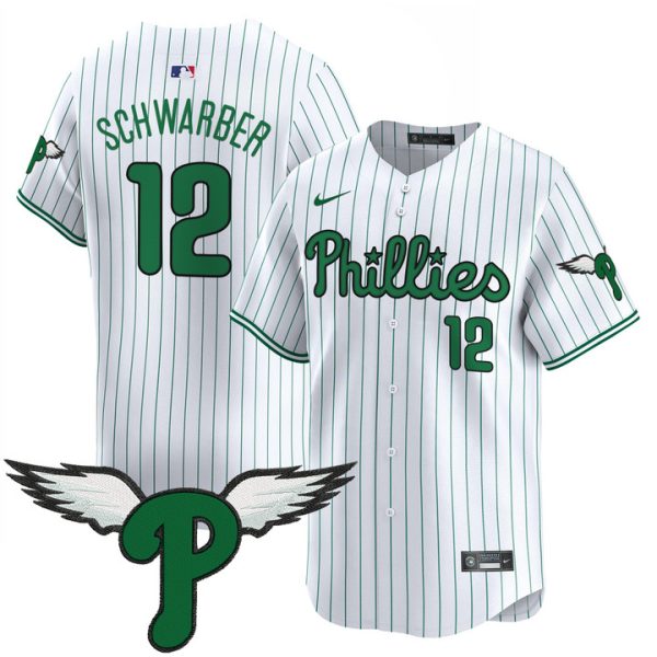 Philadelphia Phillies 2025 Vapor Premier Limited Jersey - Pinstripe Kyle Schwarber