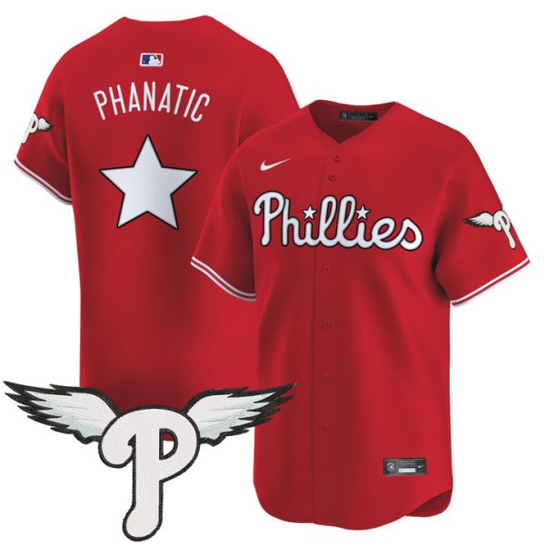 Philadelphia Phillies 2025 Vapor Premier Limited Jersey - Red Phanatic
