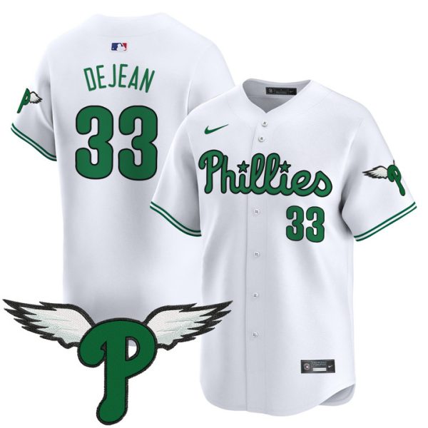 Philadelphia Phillies 2025 Vapor Premier Limited Jersey - White Cooper DeJean