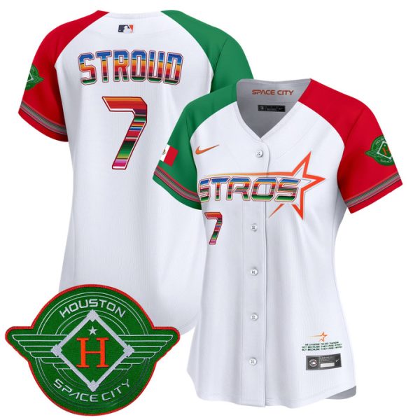 Women's Astros 2025 City Connect Mexico Vapor Premier Limited Jersey - Alternate CJ Stroud