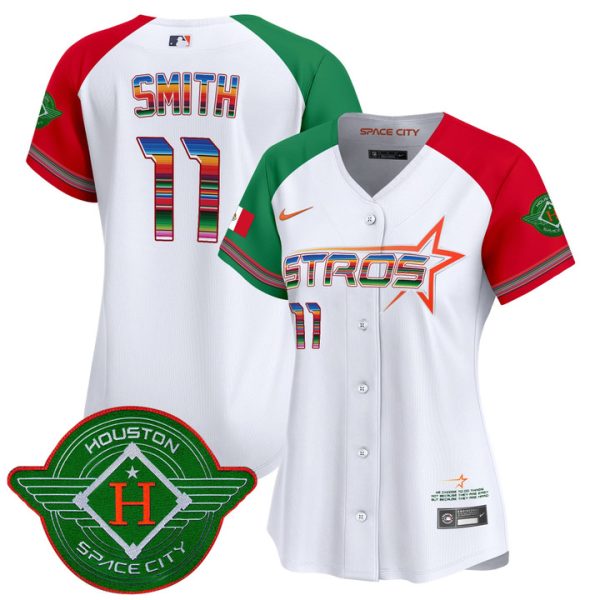 Women's Astros 2025 City Connect Mexico Vapor Premier Limited Jersey - Alternate Cam Smith