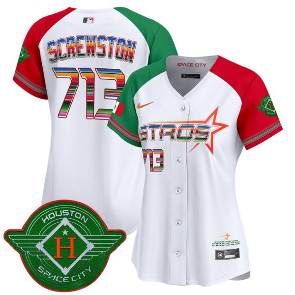 Women's Astros 2025 City Connect Mexico Vapor Premier Limited Jersey - Alternate Screwston 713