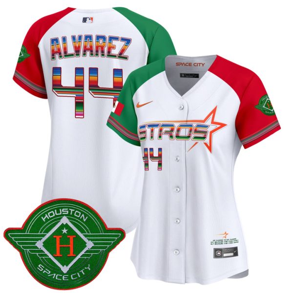 Women's Astros 2025 City Connect Mexico Vapor Premier Limited Jersey - Alternate Yordan Alvarez