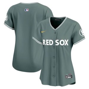 Women's Boston Red Sox 2025 City Connect Vapor Premier Limited Jersey - Green Team