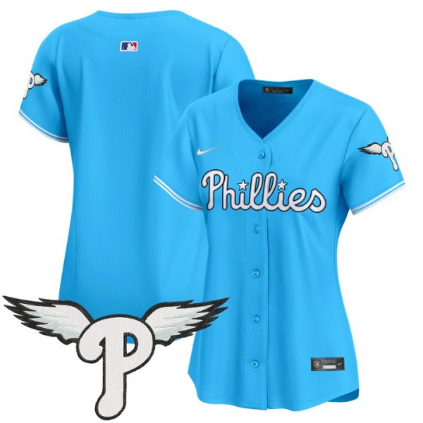 Women's Philadelphia Phillies 2025 Vapor Premier Limited Jersey - Blue Team