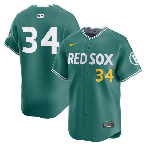 Boston Red Sox 2025 City Connect Vapor Premier Limited Jersey V3 Stitched David Ortiz