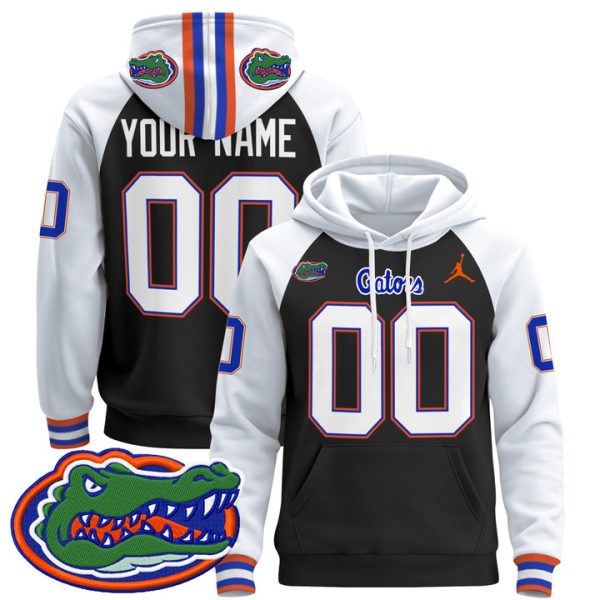 Florida Gators 2024 Custom Pullover Stitched Hoodie - Black Alternate