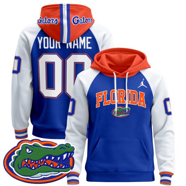 Florida Gators 2024 Custom Pullover Stitched Hoodie - Royal Alternate