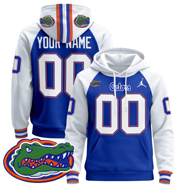 Florida Gators 2024 Custom Pullover Stitched Hoodie - Royal Alternate