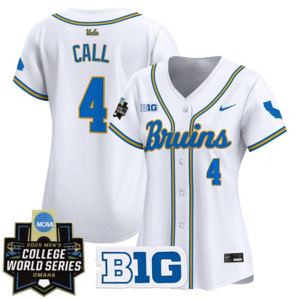 Women's UCLA Bruins 2025 World Series Vapor Premier Limited Jersey Stitched White Phoenix Call