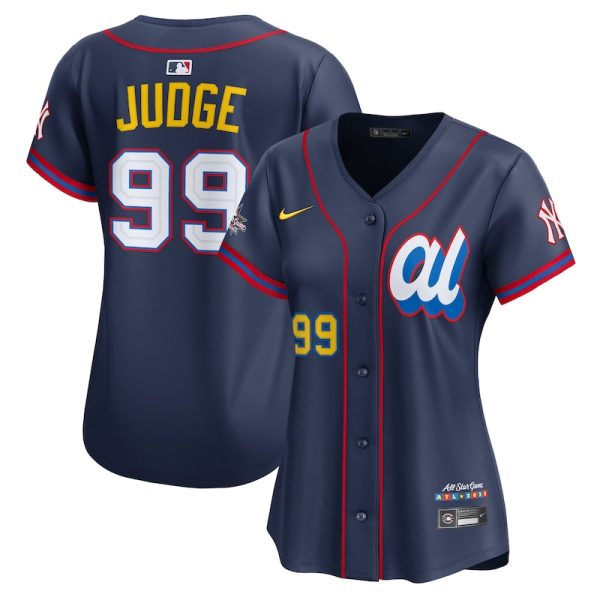 Aaron Judge American League Women's 2025 All-Star Edition Limited Player Jersey - Navy