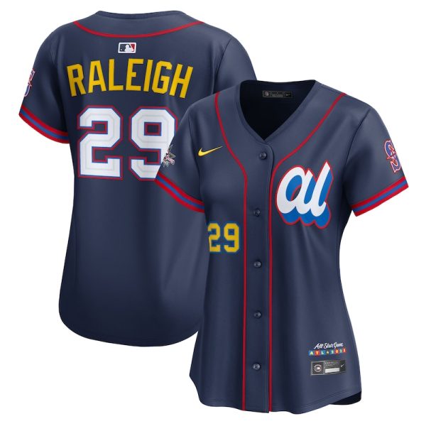 Cal Raleigh American League Women's 2025 All-Star Edition Limited Player Jersey - Navy