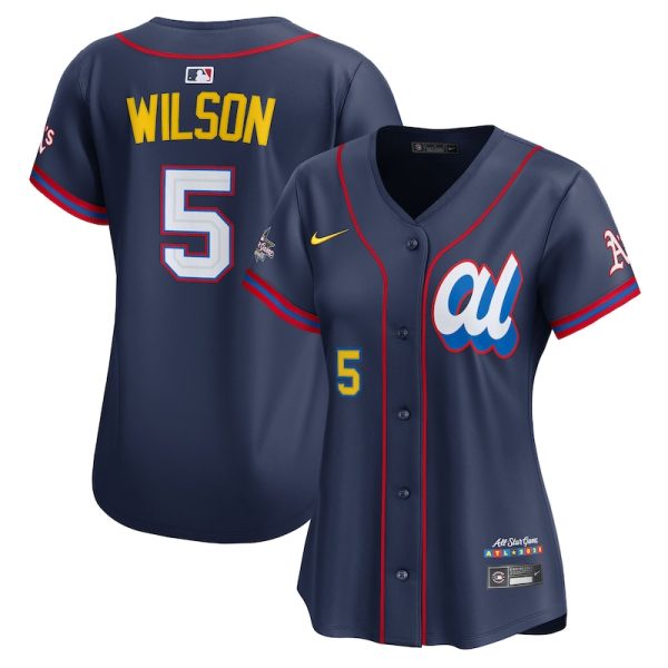 Jacob Wilson American League Women's 2025 All-Star Edition Limited Player Jersey - Navy