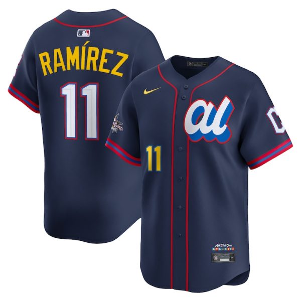 Jose Ramirez American League 2025 All-Star Edition Limited Player Jersey - Navy
