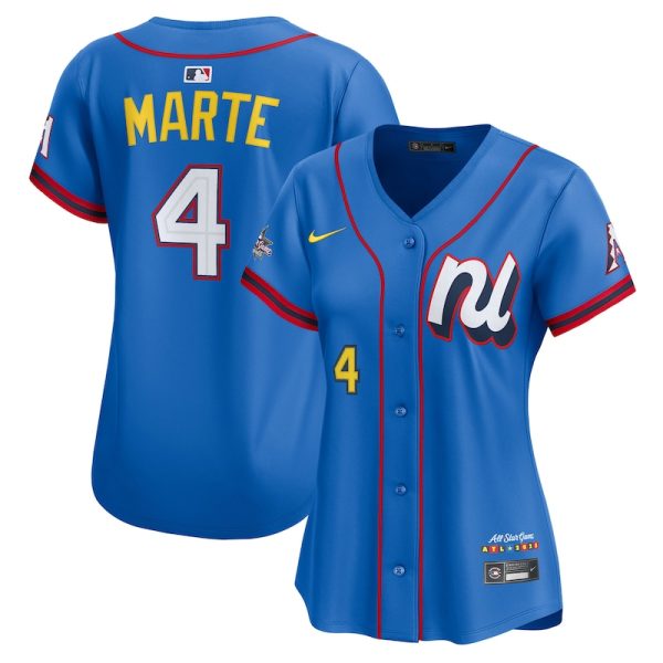 Ketel Marte National League Women's 2025 All-Star Edition Limited Player Jersey - Blue