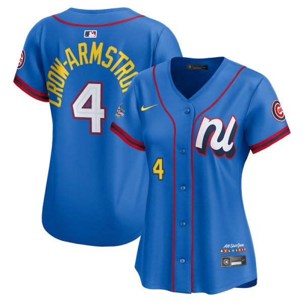 Pete Crow-Armstrong National League Women's 2025 All-Star Edition Limited Player Jersey - Blue