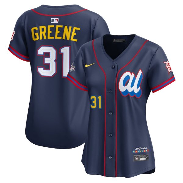 Riley Greene American League Women's 2025 All-Star Edition Limited Player Jersey - Navy