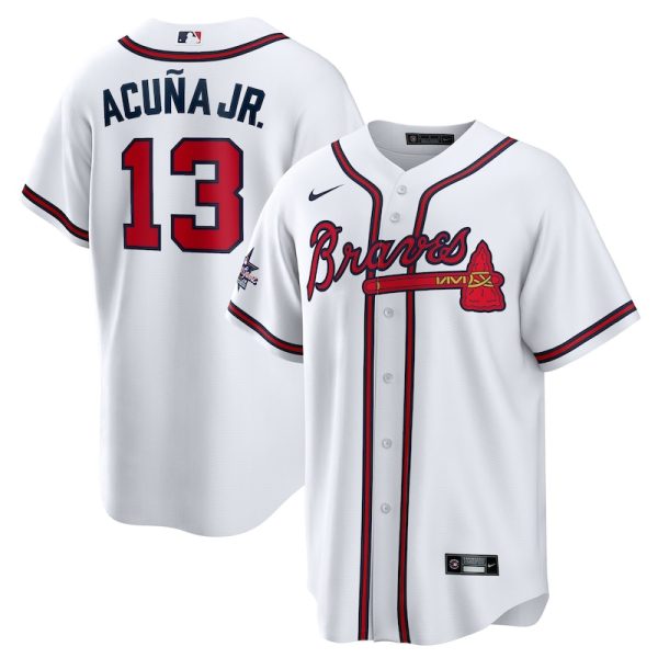 Ronald Acuna Jr. Atlanta Braves 2025 MLB All-Star Game Home Replica Player Jersey - White